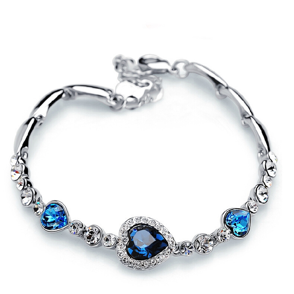 <span>for love</span>Zircon Crystal Bracelet