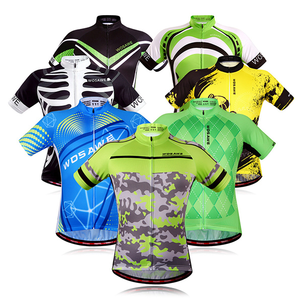 Fashion Dragon Totem Design Full Zipper Short Sleeve Summer Cycling Jersey For Men