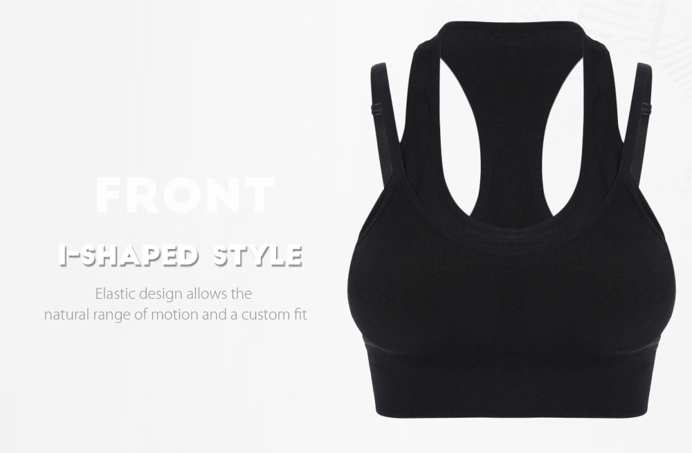 Trendy Spaghetti Strap Layered Pad Women Sports Bra