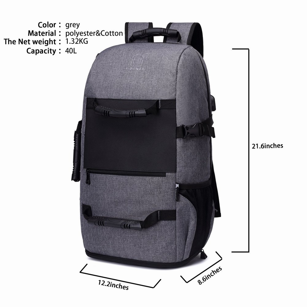 Men'S Backpack Laptop Bag Outdoor Sports