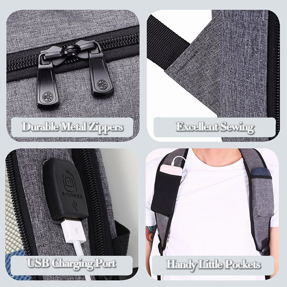 Men'S Backpack Laptop Bag Outdoor Sports