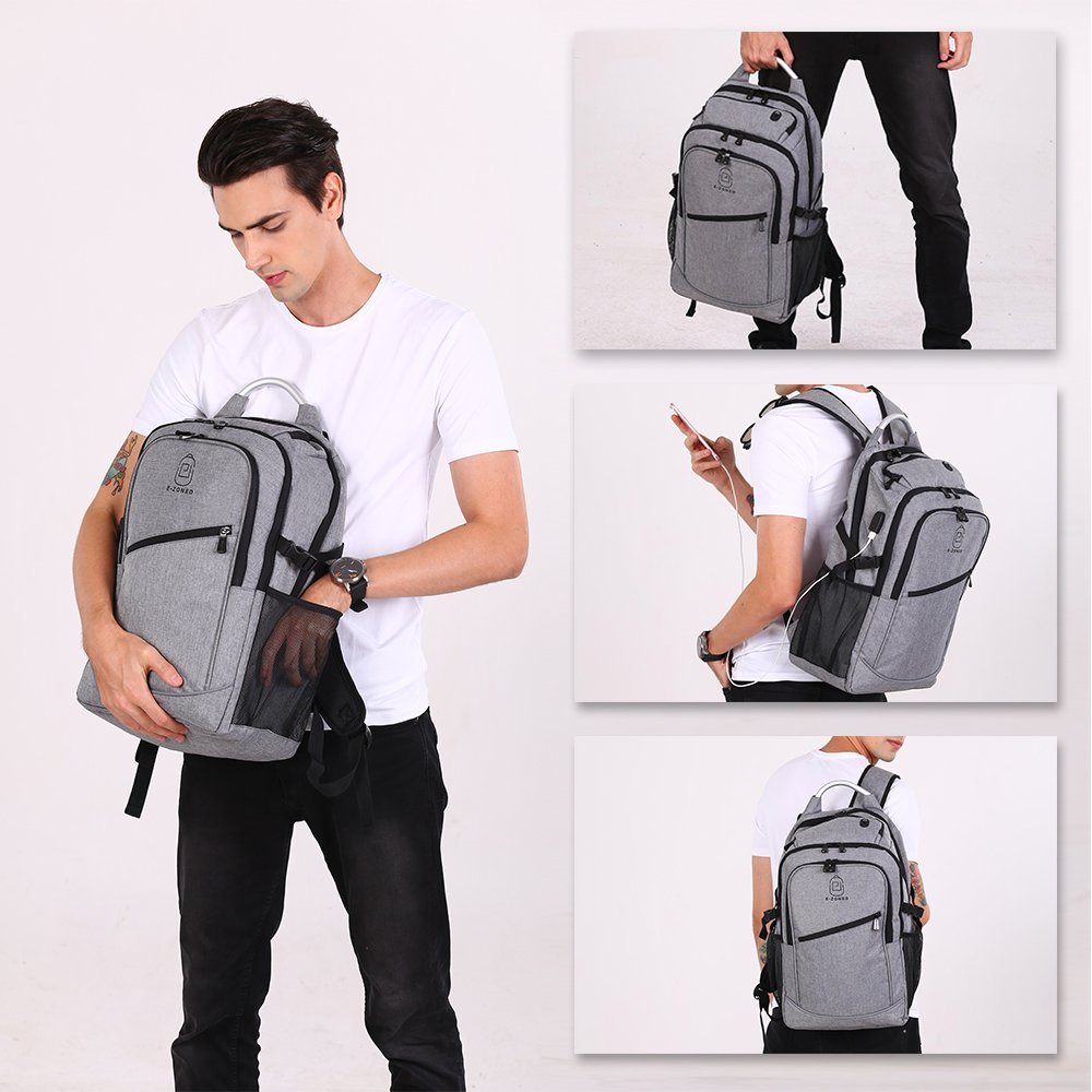 Men'S Business Computer Bags Casual Backpack