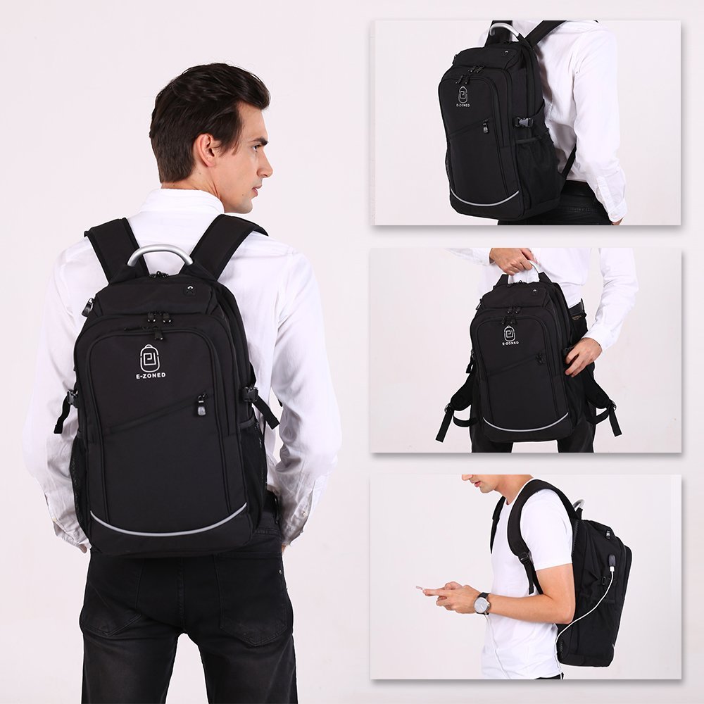 Men'S Business Computer Bags Casual Backpack