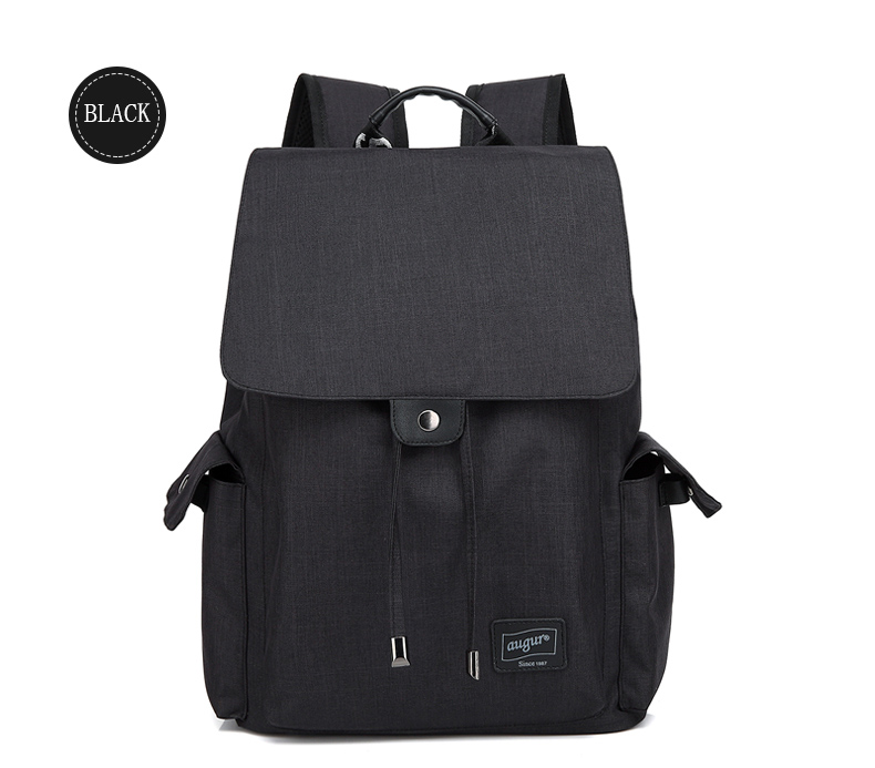 AUGUR Brand Backpack Multifunction USB Charging Men Women Casual Travel Teenager Student School Bag