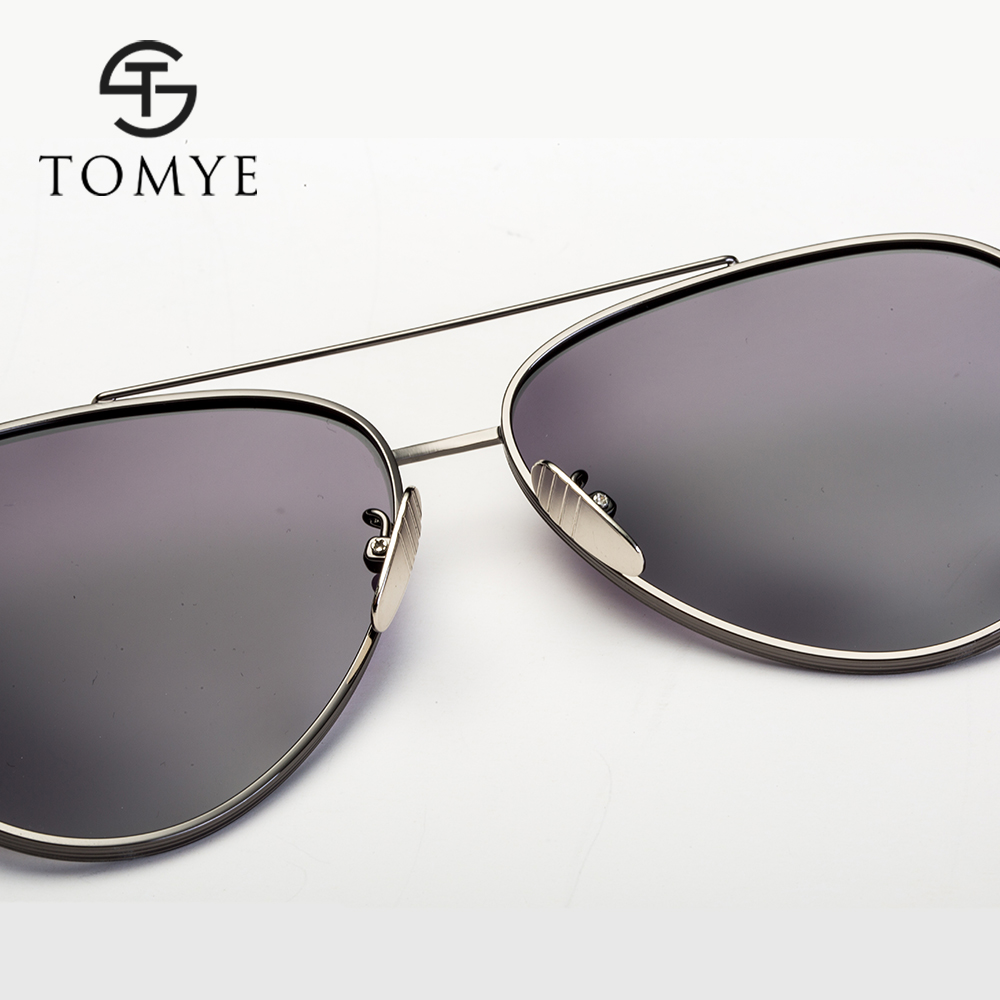 TOMYE 9522 Fashion Aviator HD Polarized Sunglasses for Man and Women