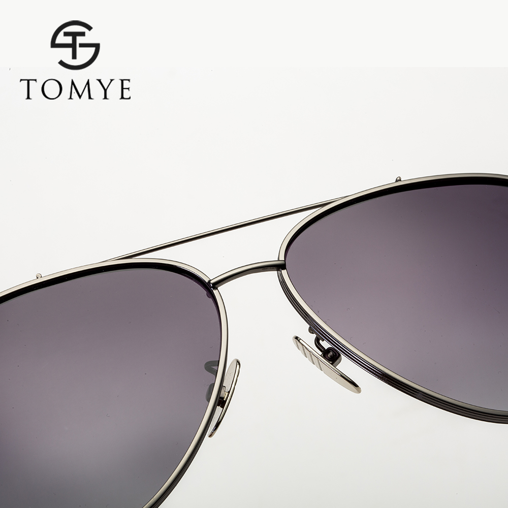 TOMYE 9522 Fashion Aviator HD Polarized Sunglasses for Man and Women