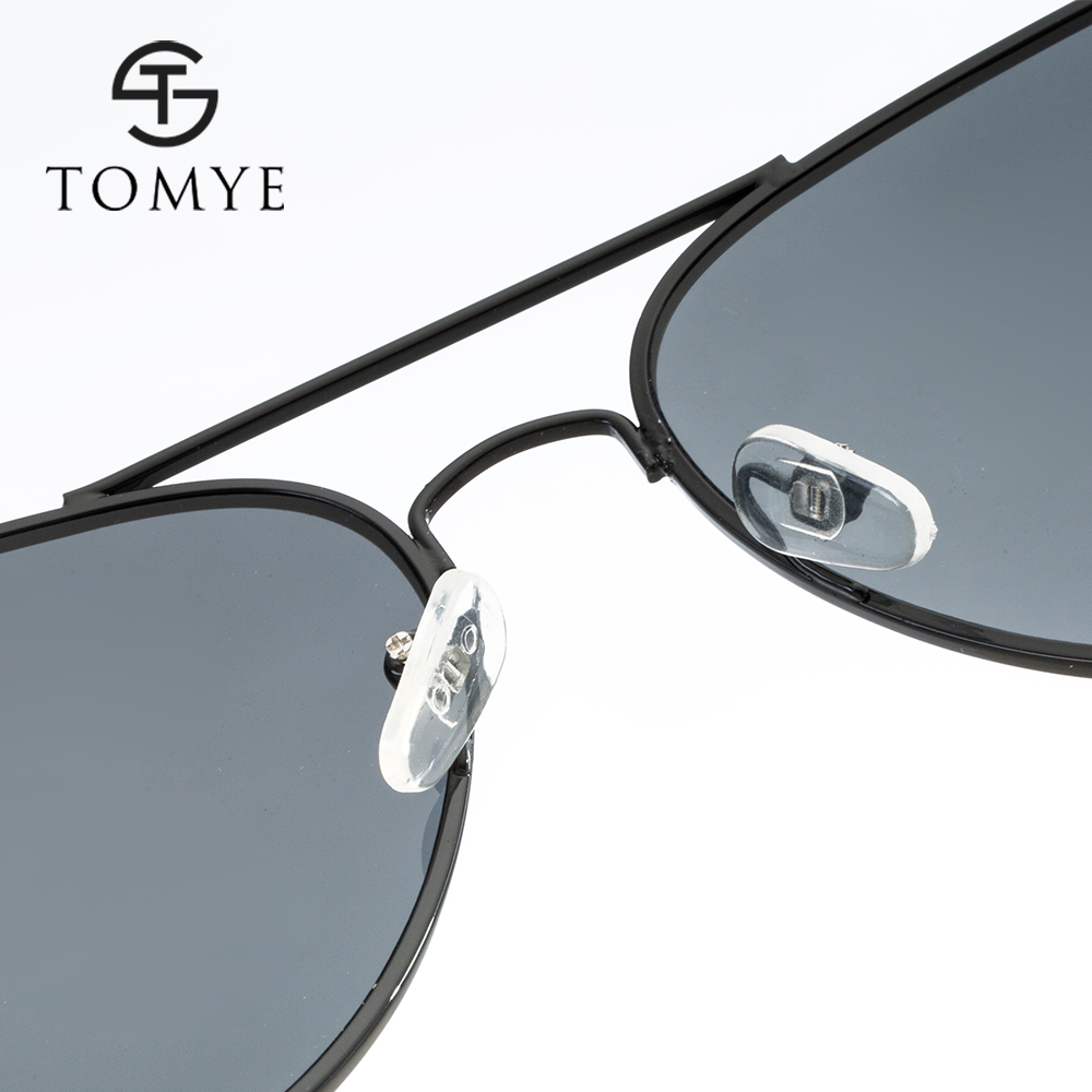 TOMYE 3026B Unisex Fashion Casual Aviator Sunglasses