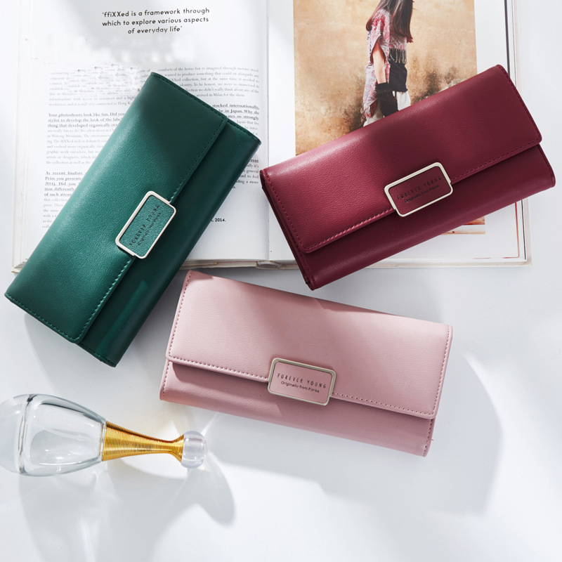 Fashion Women Wallet Clutch Purse Female Long Leather Ladies Holder Money Bag