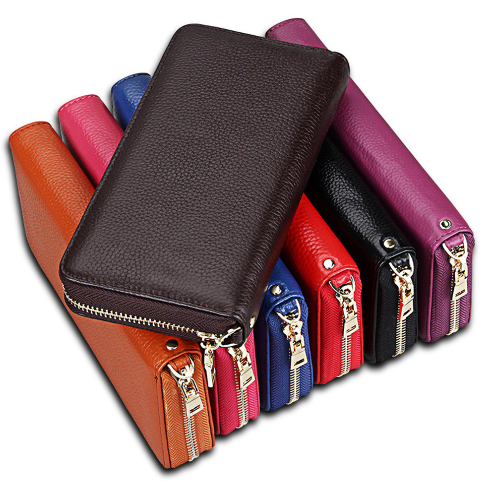 Fashion Women Long Wallets New Style Leather Purses Card Holder Coin Bag Female