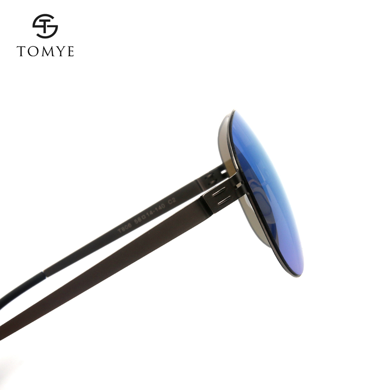 TOMYE T806 Unisex High Quality Polarized Aviator Sunglasses