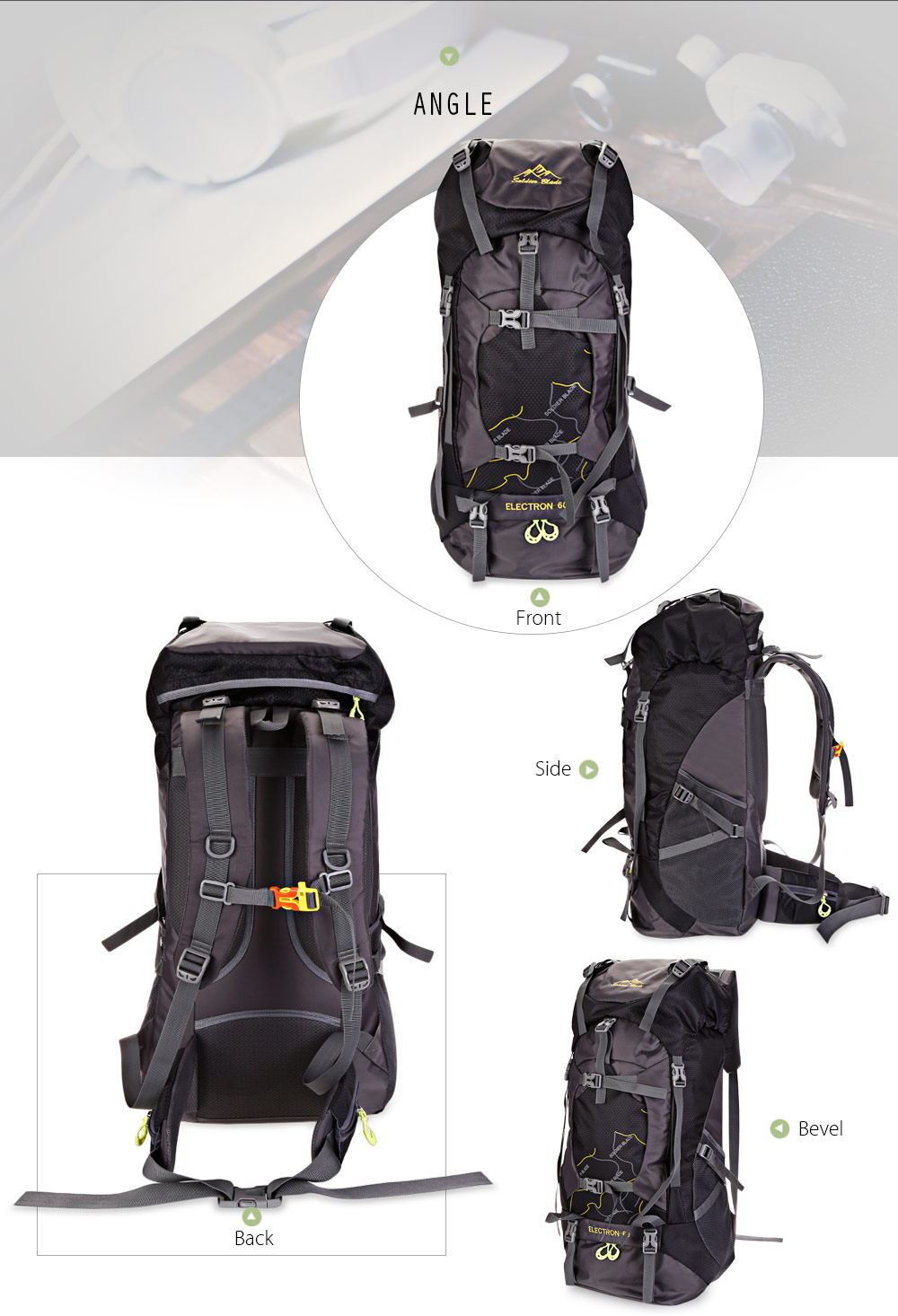 SOLDIERBLADE Sports Travel Outdoor Bag Mountain Climbing Backpack