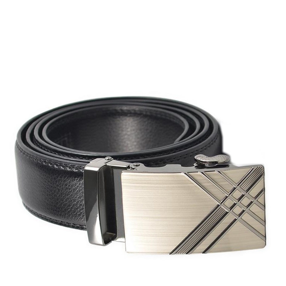 Men's Automatic Fashion Leather Belt Buckle Cattle