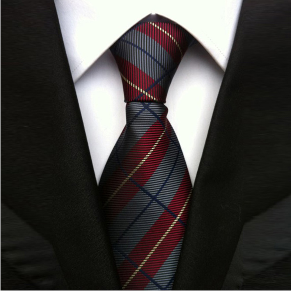 New Fashion Men's Accessories Business Necktie Casual Striped Comfy Business Fine Tie