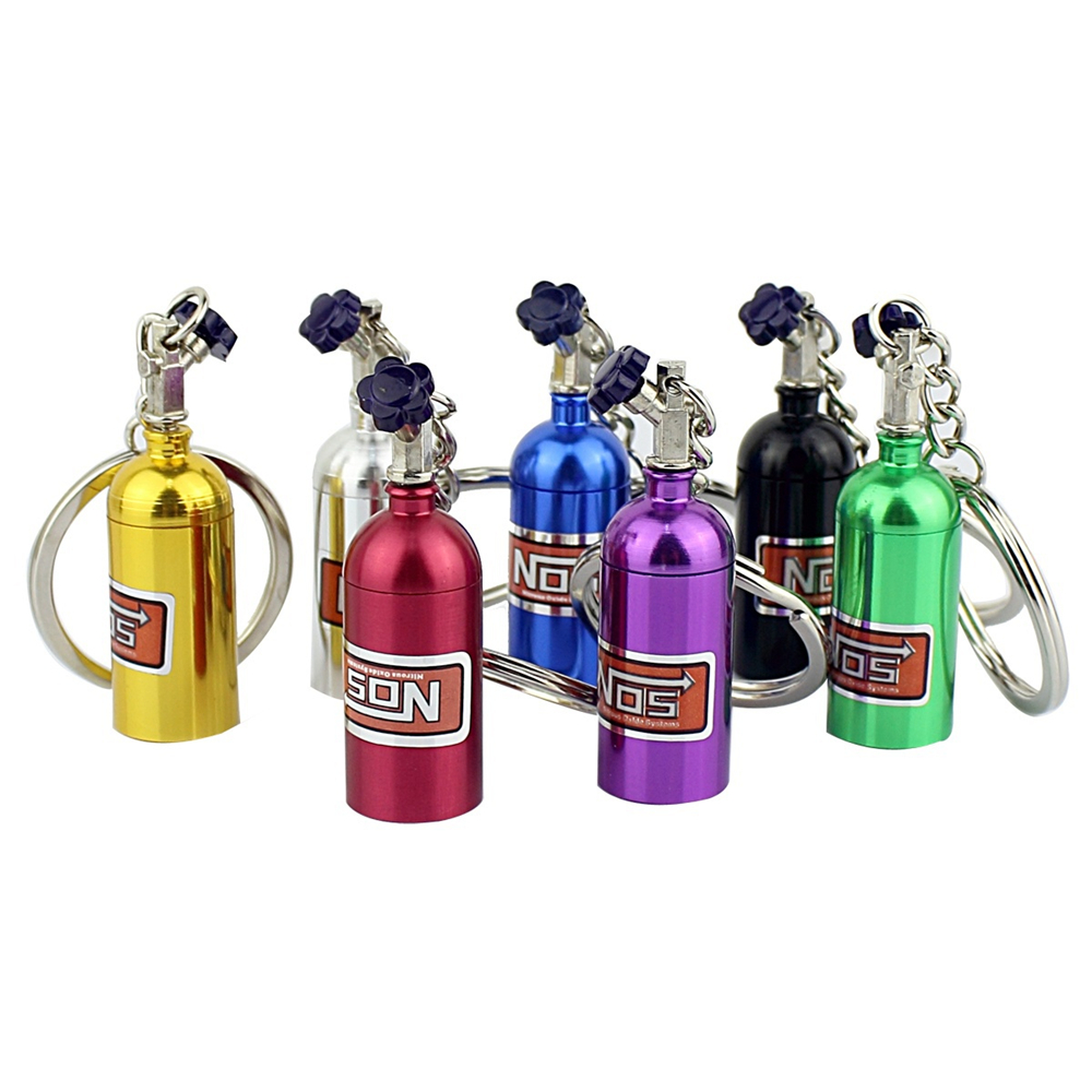 Mini Nitrous Oxide Bottle Turbo Keychain