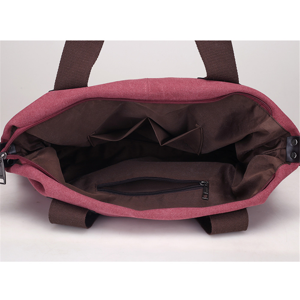 DA3405Ladies Casual Canvas Satchel Bag To Increase Travel
