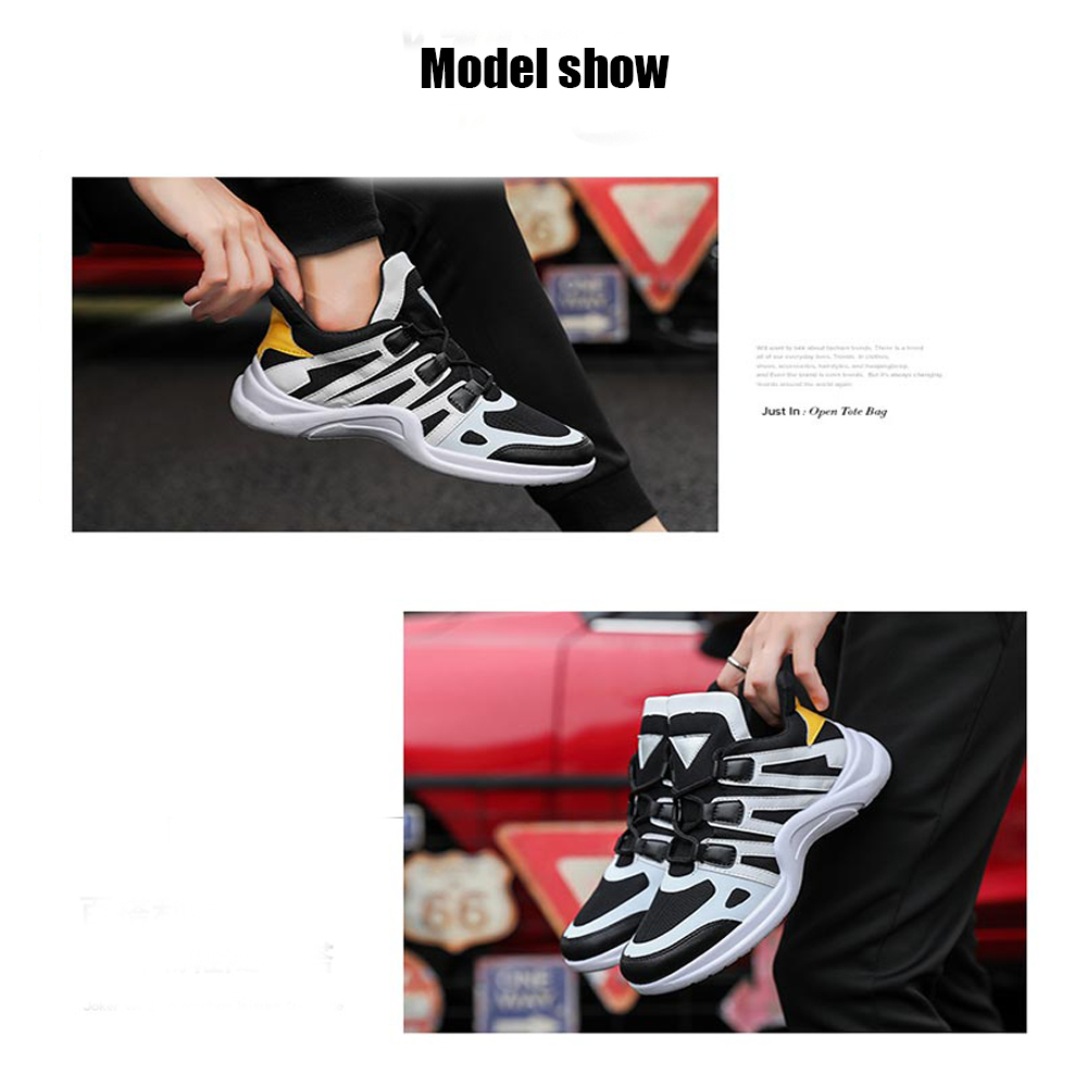 ZEACAVA Men Sports Casual Canvas Mesh Outdoor Shoes