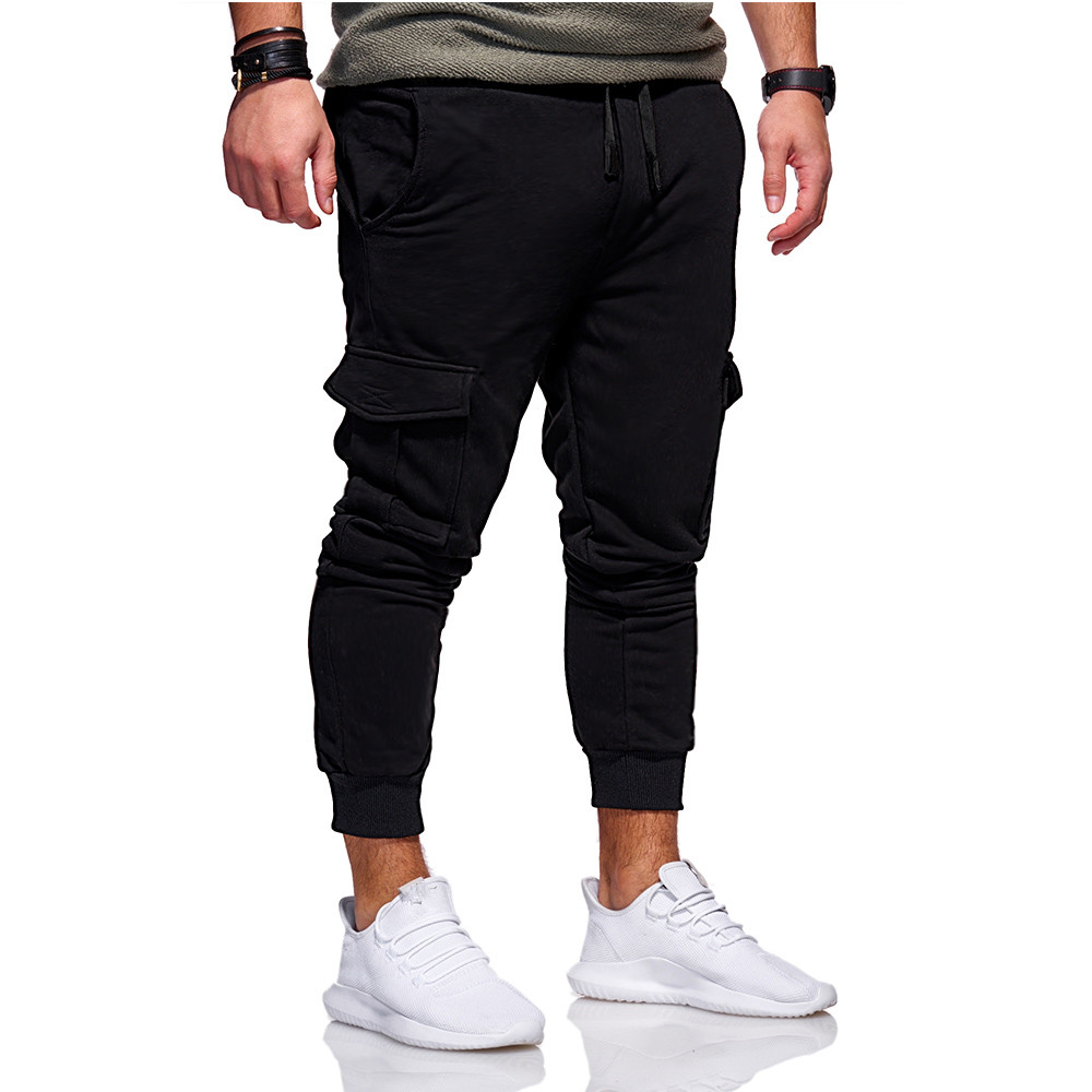 Men's Casual Fashion Trend Slim Pants Sweatpants