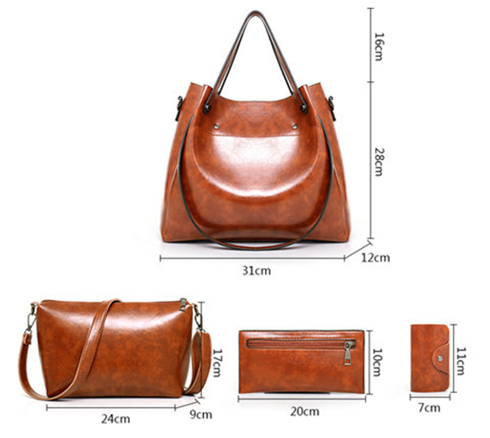 Fashion Women Bags High Quality PU Leather Shoulder Bag Ladies Handbags