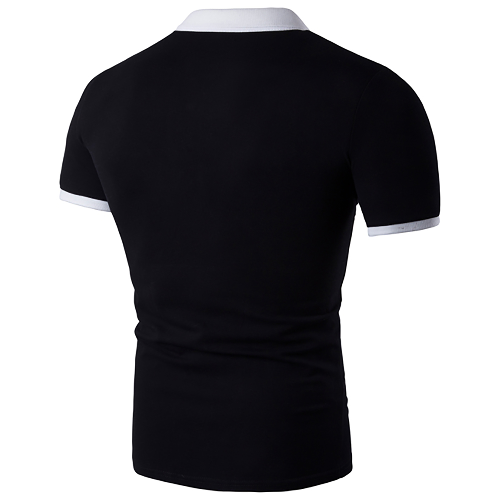 Mens Fashion Color Printing Short-Sleeve T-Shirt