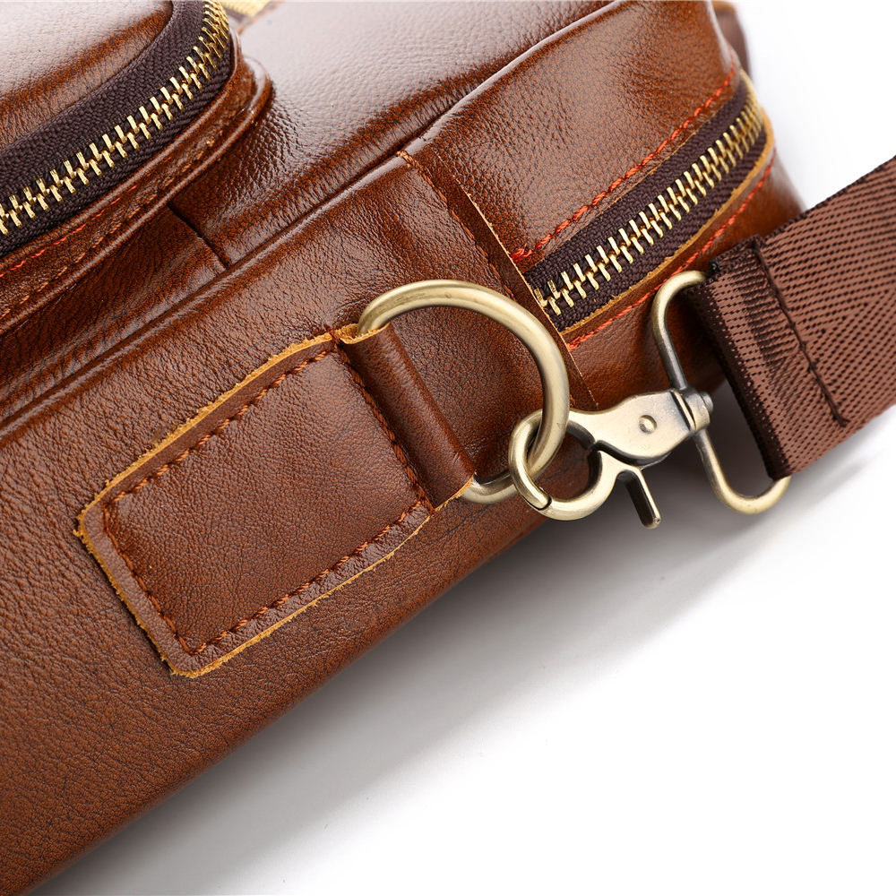 New Arrival Business Causal Men Genuine Leather Briefcase 15 Inch Handbag New Arrival Business Causal Men Genuine Leather Briefcase 15 Inch Handbag
