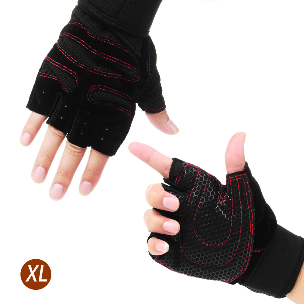 Sport Gloves Fitness Training Gym Gloves for Men Women (XL)