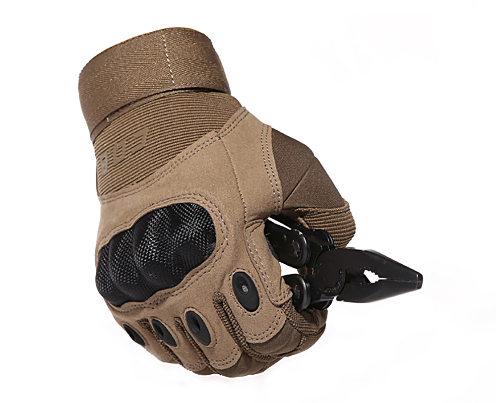 Men's Outdoor Tactics and Semi-full Finger O-slip Anti-slip Glove