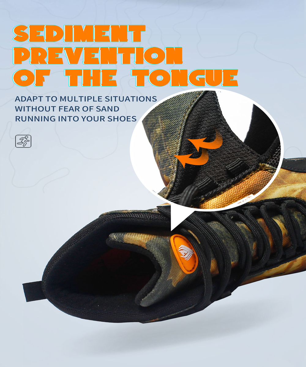 High-top Outdoor Camouflage Hiking Shoes for Men