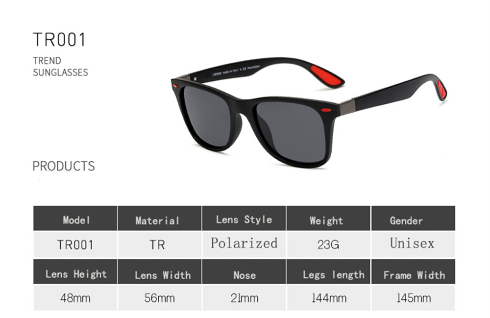 HDCRAFTER High Quality Driving Polarized Sunglasses Fashion Eyewear