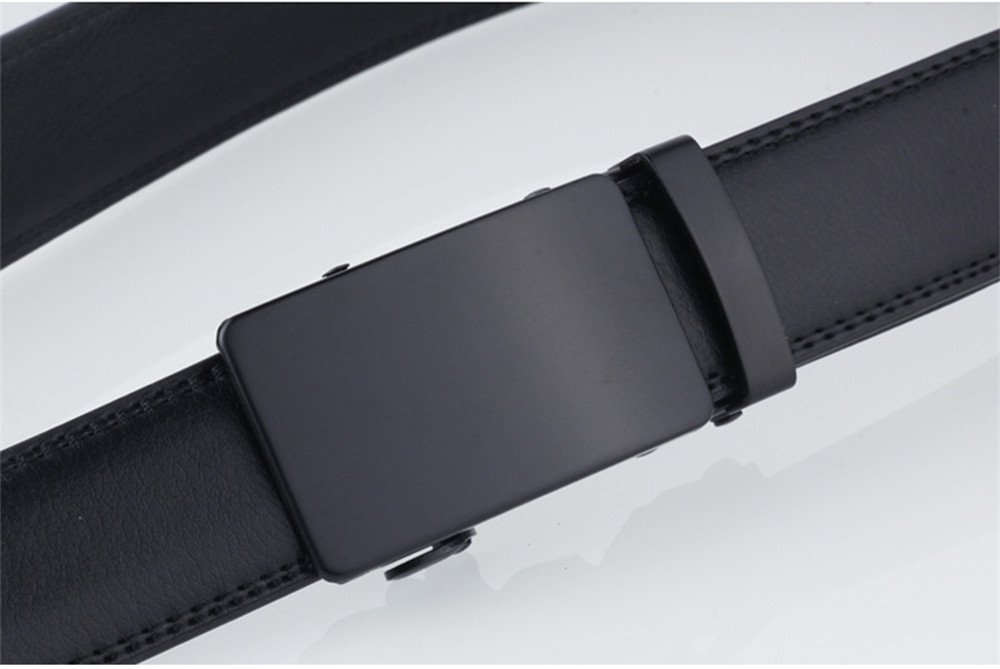 Men's Belt Personality All Match Black Automatic Belt Accessory