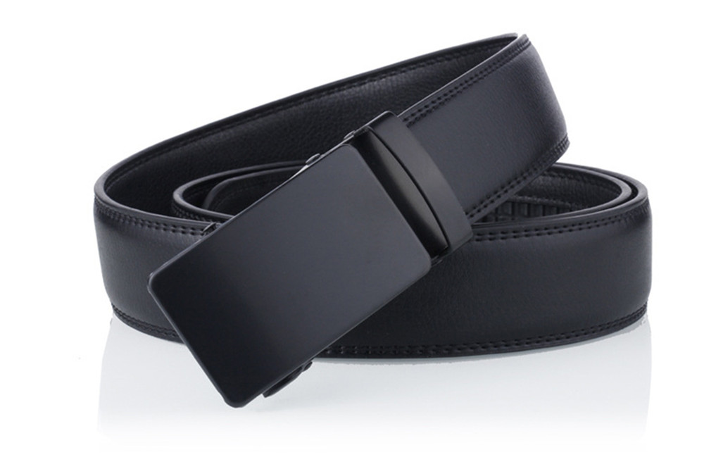 Men's Belt Personality All Match Black Automatic Belt Accessory