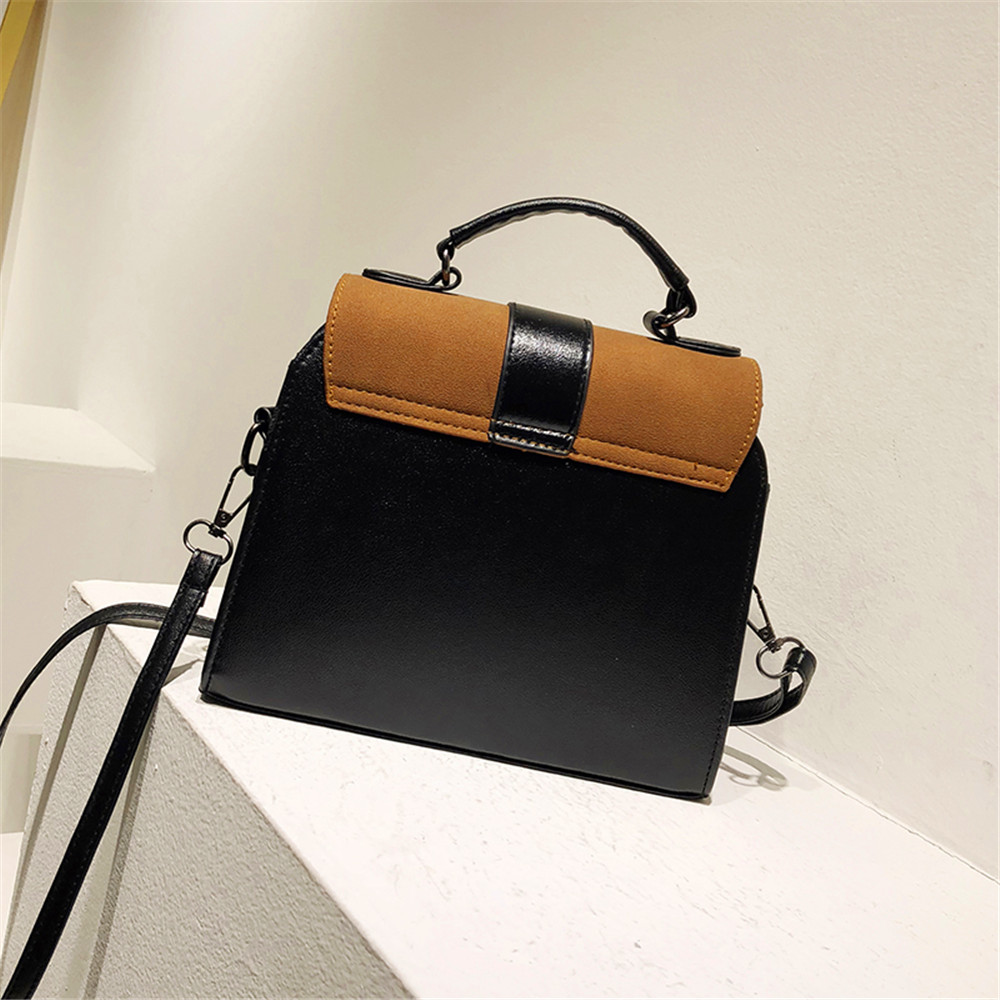 Stylish Stitched Single-Shoulder Slanted Straddle Bag