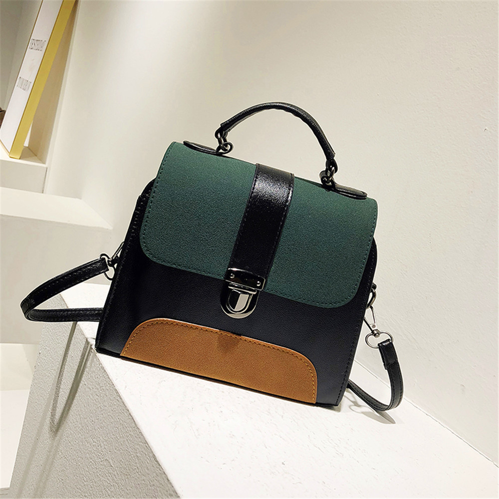 Stylish Stitched Single-Shoulder Slanted Straddle Bag