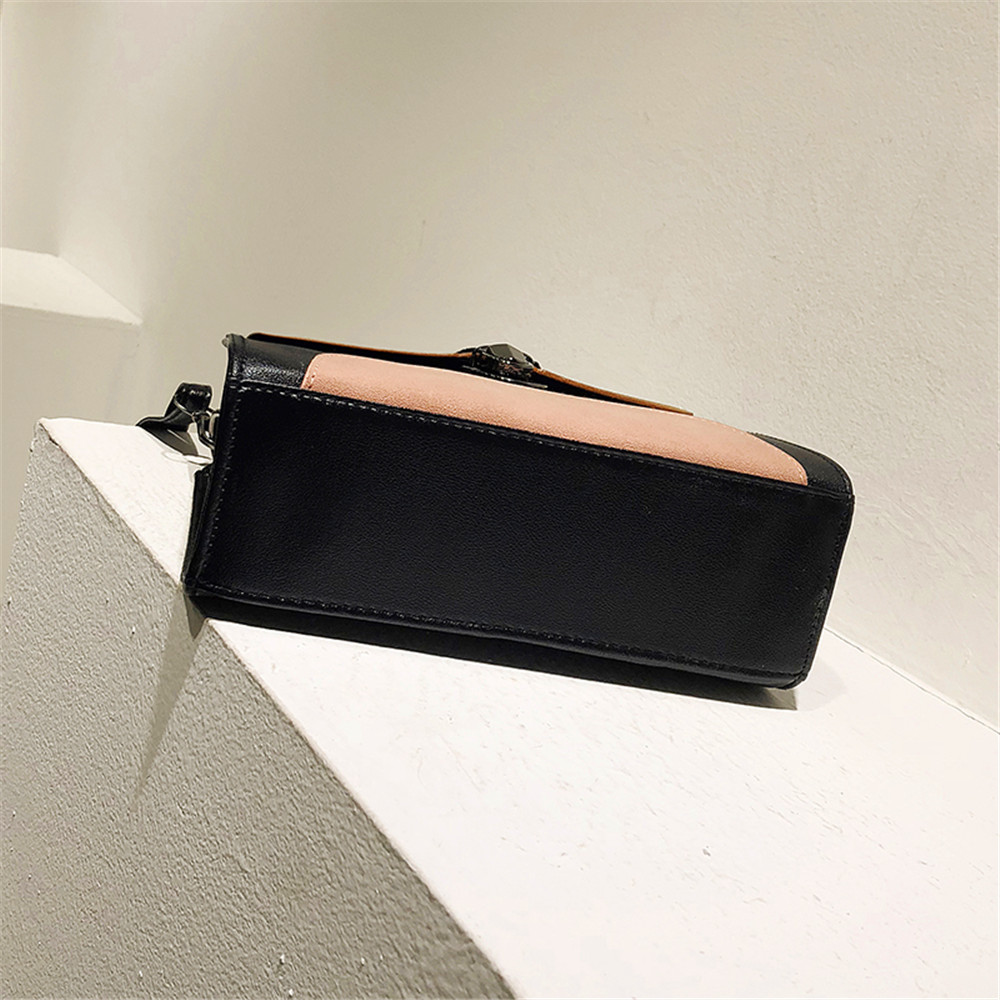 Stylish Stitched Single-Shoulder Slanted Straddle Bag