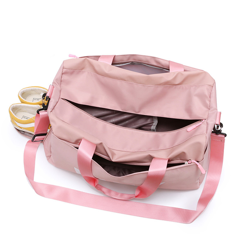 Short-Distance Travel Bag Light and Large Capacity Dry and Wet Separation Bag