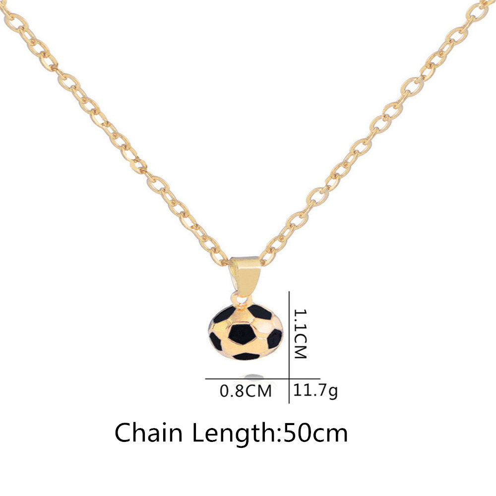 Creative Fashion Men's Football Necklace