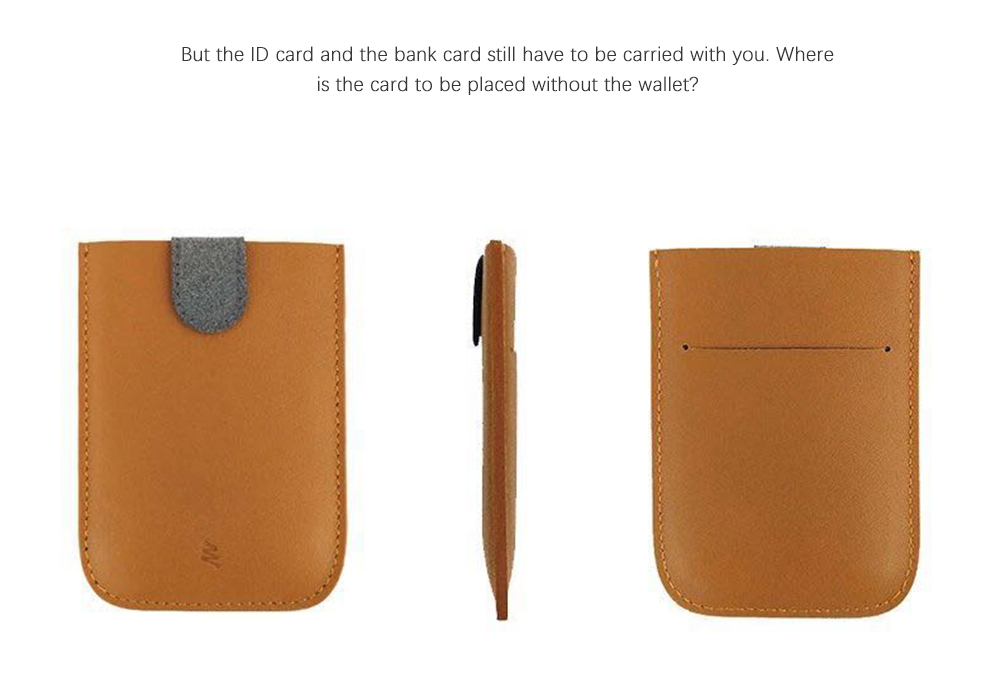 Allocacoc Pull-out Dax Wallet Mini Slim Card Holder