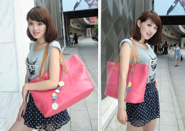 Women's Cute Shoulder Bag Shopper Tote Bag Handbag