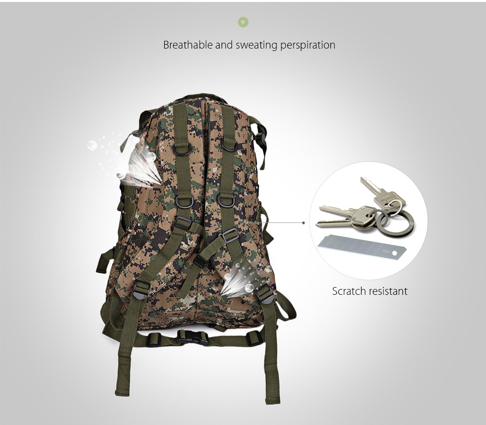 Guapabien Casual Outside Waterproof Wear Breathable Sports Shoulder Backpack