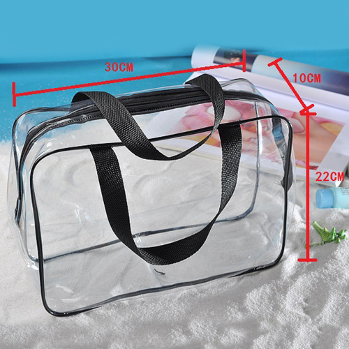 3 Pieces Transparent Toiletry Bag