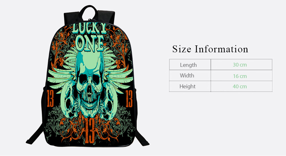 Skull Stylish Backpack