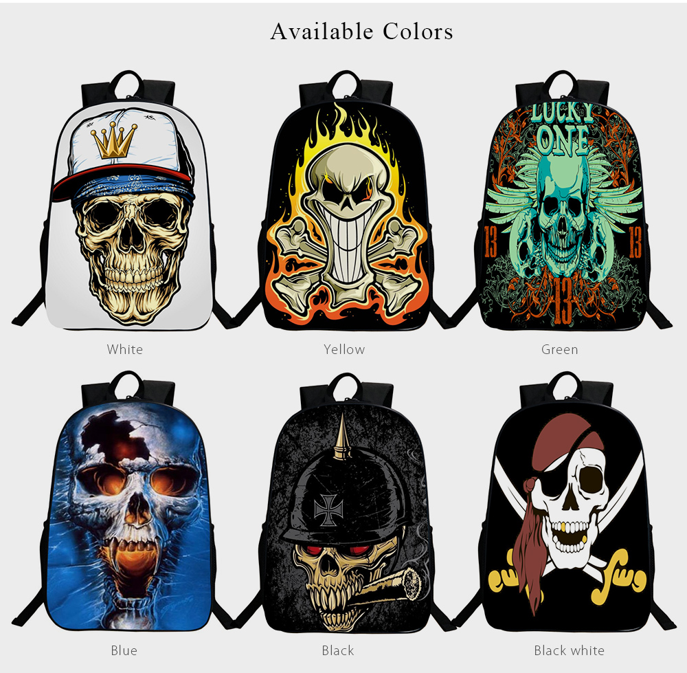 Skull Stylish Backpack