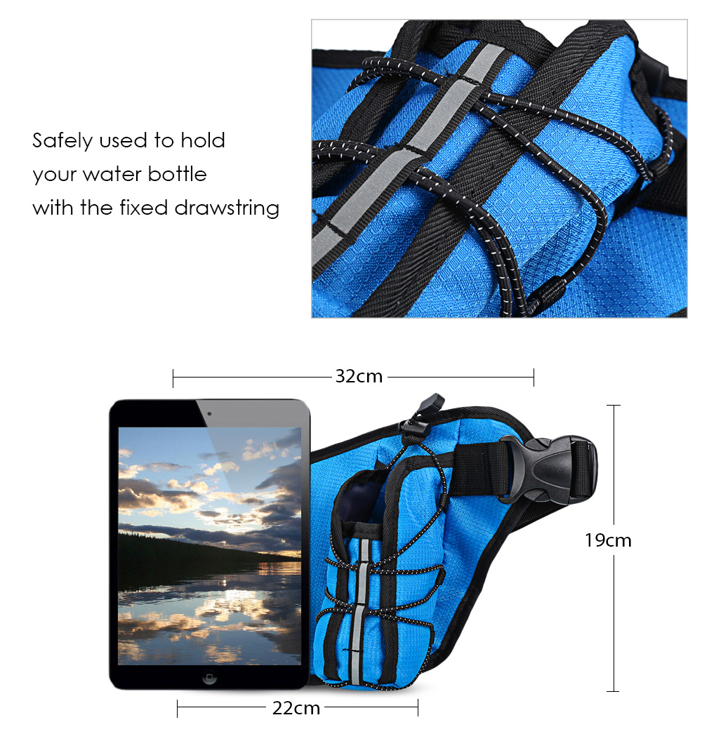 SOLDIERBLADE Waist Pack Sports Running Climbing Cycling Belt Water Bag