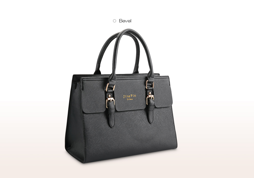 Guapabien Elegant Letter Print Zipper Design Women Bags Set