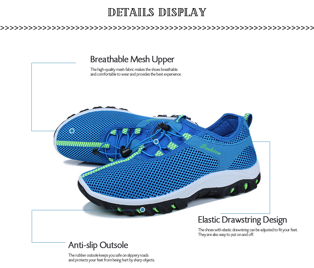 Breathable Men Hiking Shoes for Running Cycling