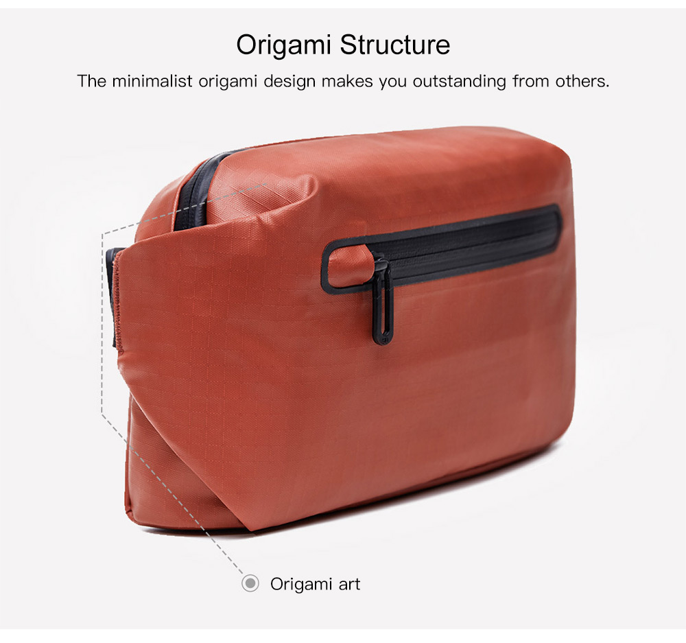 90fen Reflective Water-resistant Waist Bag