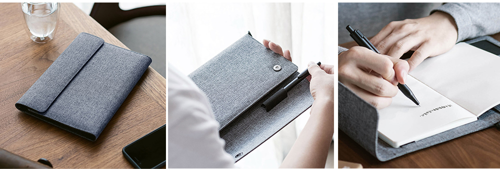 90fen Modern Minimalist Business Multifunctional Water-resistant Handbag