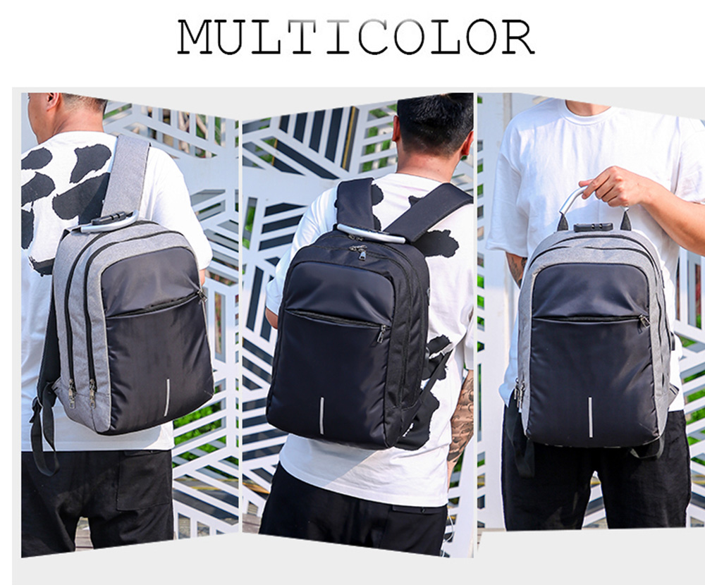 HUWAIJIANFENG Outdoor Classic Waterproof Fashion Daily Backpack for Men