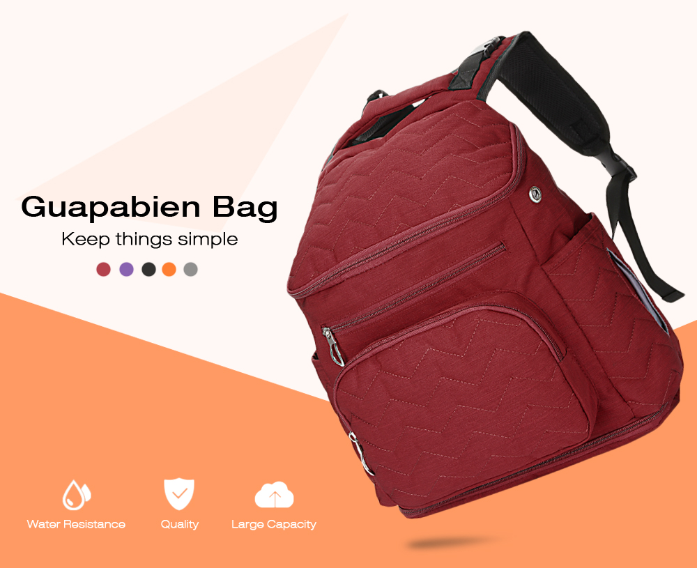 Guapabien Maternity Backpack Multifunctional Baby Care Bag