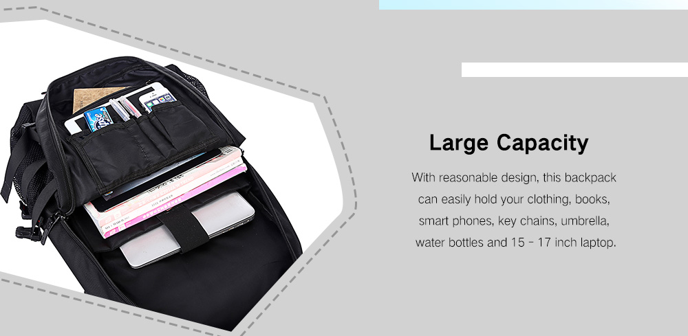 Kaka Outdoor Large Capacity Multifunctional Backpack