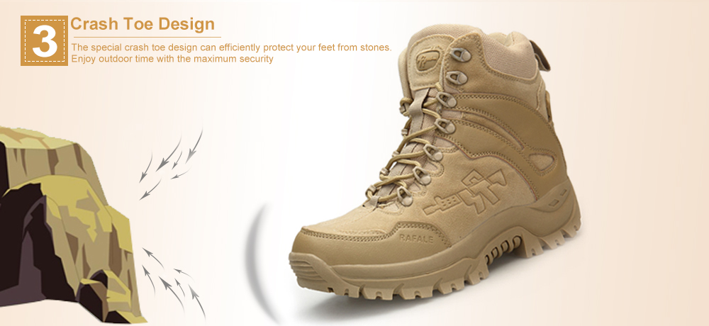Outdoor Anti-slip Durable Warm Sports Boots for Men